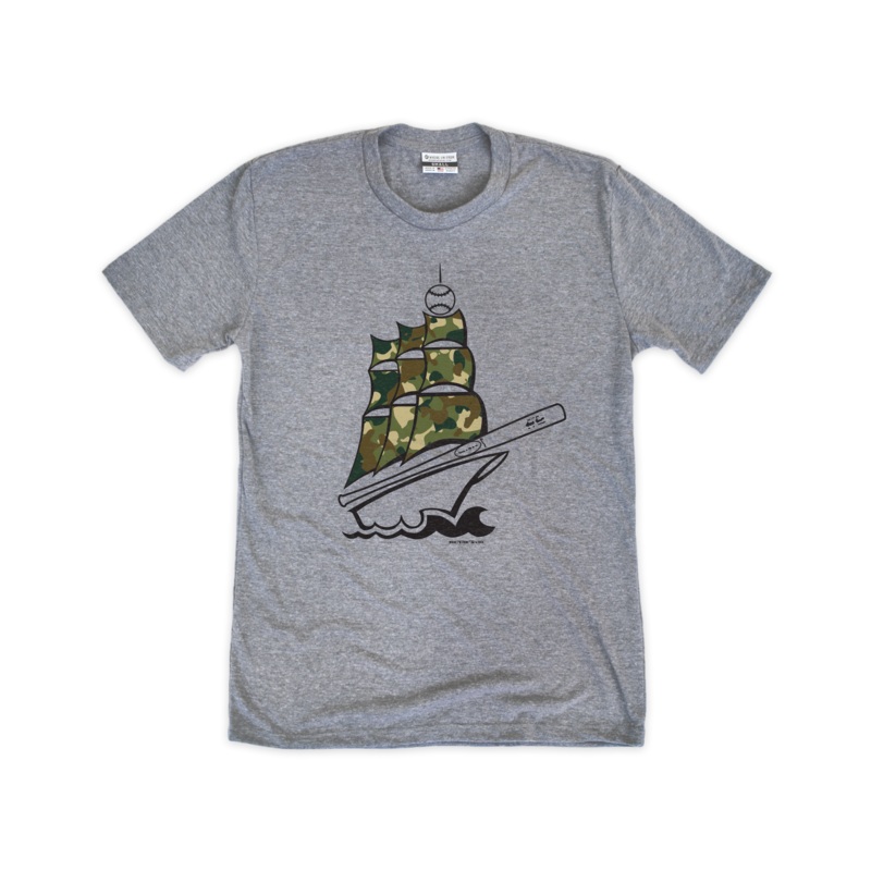 Columbus Clippers Where I’m From Camo Ship Tee