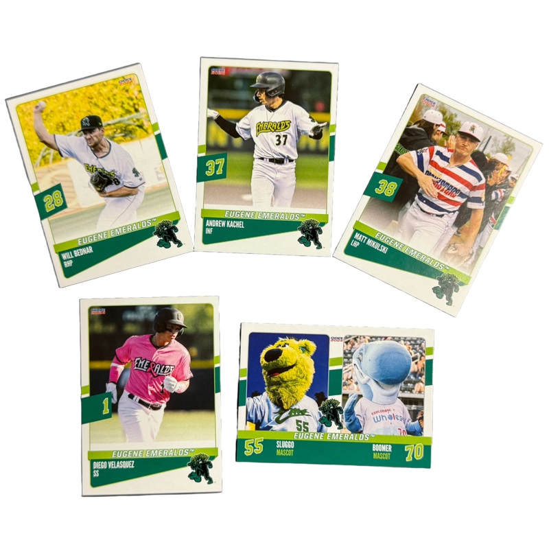 Eugene Emeralds Choice 2024 Team Card Set