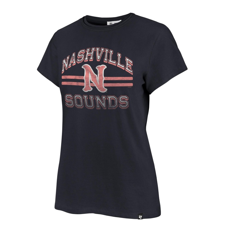 Nashville Sounds ’47 Brand Women’s Atlas Blue Bright Eyed Frankie Tee