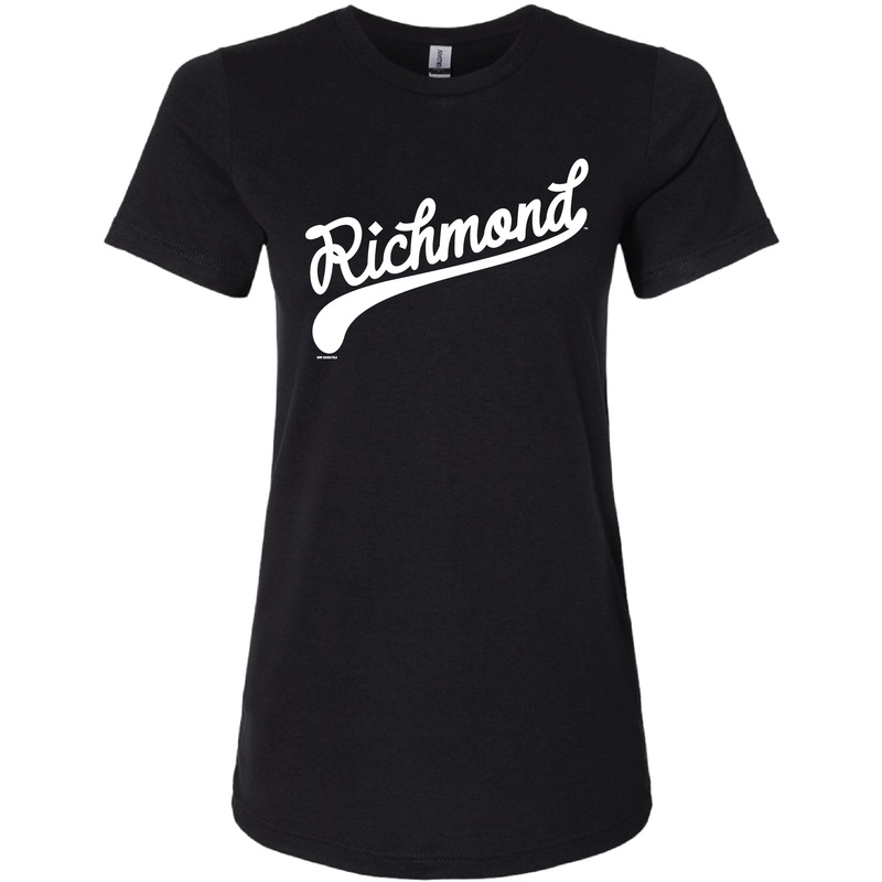 Richmond Flying Squirrels Womens City Script Tee
