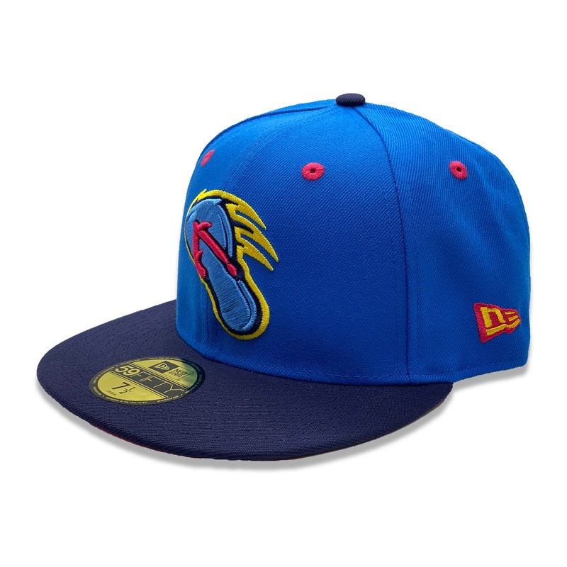 San Antonio Missions Flying Chanclas de San Antonio SWB/Lt. Navy 5950 Fitted Cap