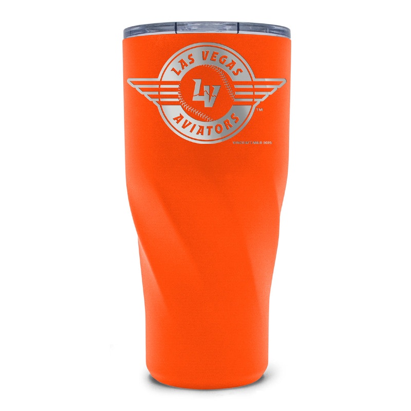 Wincraft Primary Logo Orange 20oz Morgan Stainless Steel Tumbler