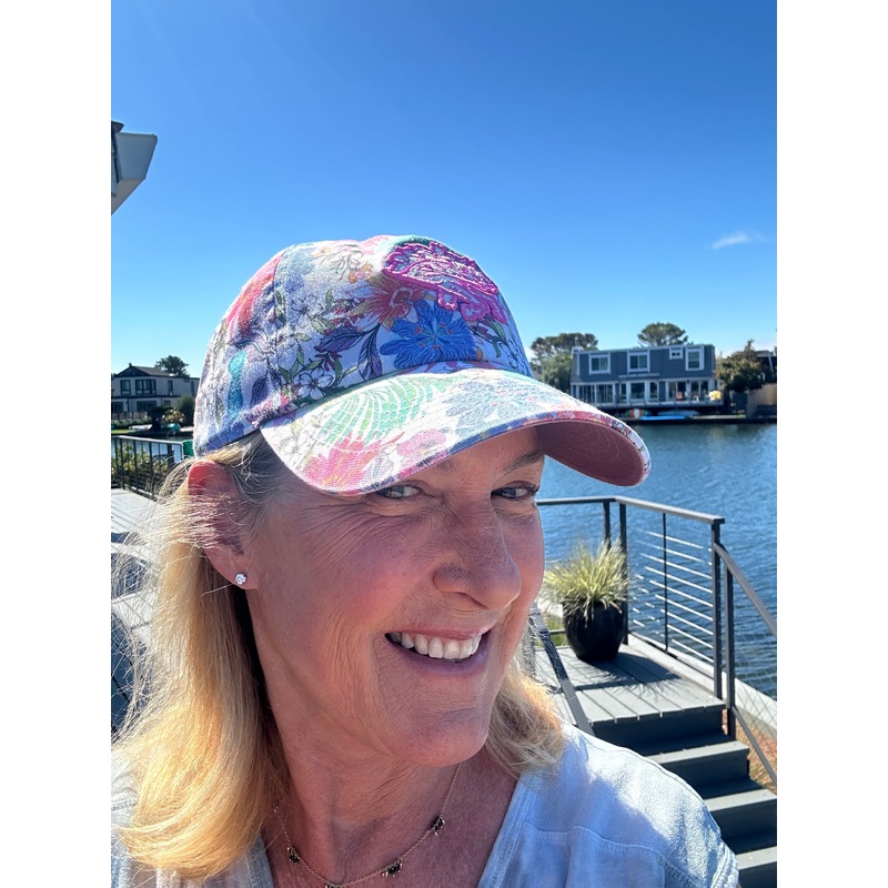 BRP  ’47 Brand Clean-Up “Pollinator” Floral Design Adj Hat W/Carousel Horse Logo