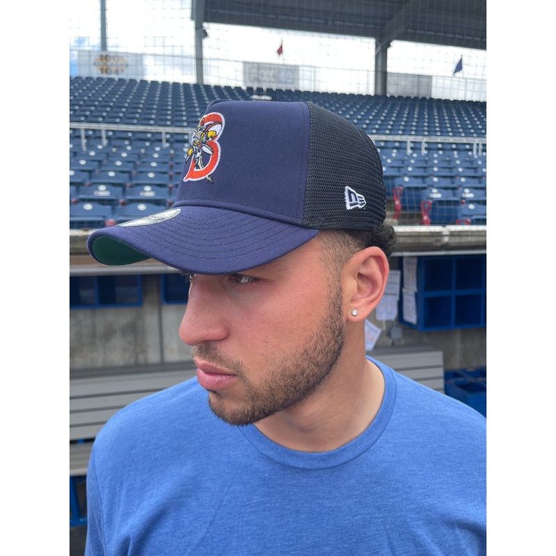 BRP B-Mets Navy Trucker 940 Snapback Hat
