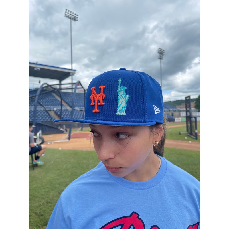 BRP NY Mets Statue of Liberty 9FIFTY Snapback Adjustable Hat