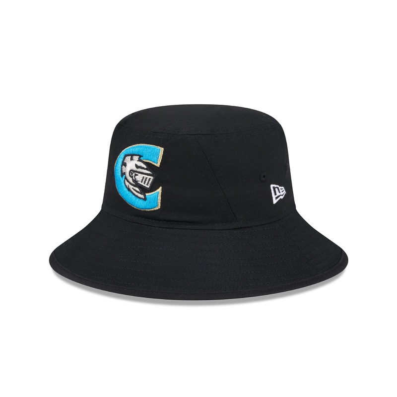 Evergreen Black Bucket Hat