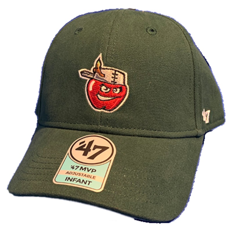 Fort Wayne TinCaps Home Replica Infant Dark Green Cap ’47
