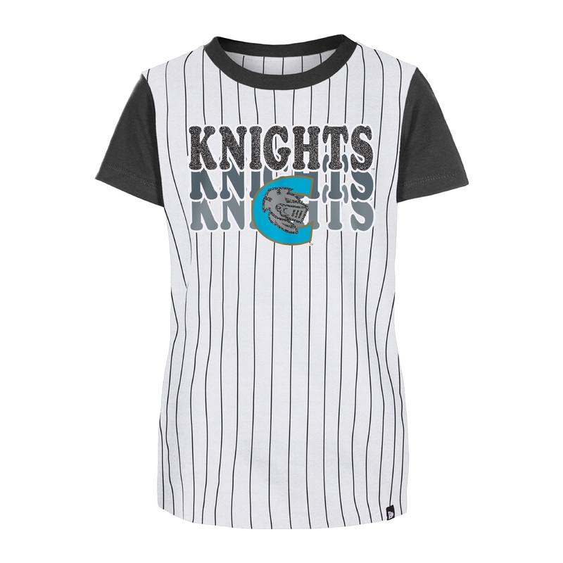 Girls Knights 3X Pinstripe Tee