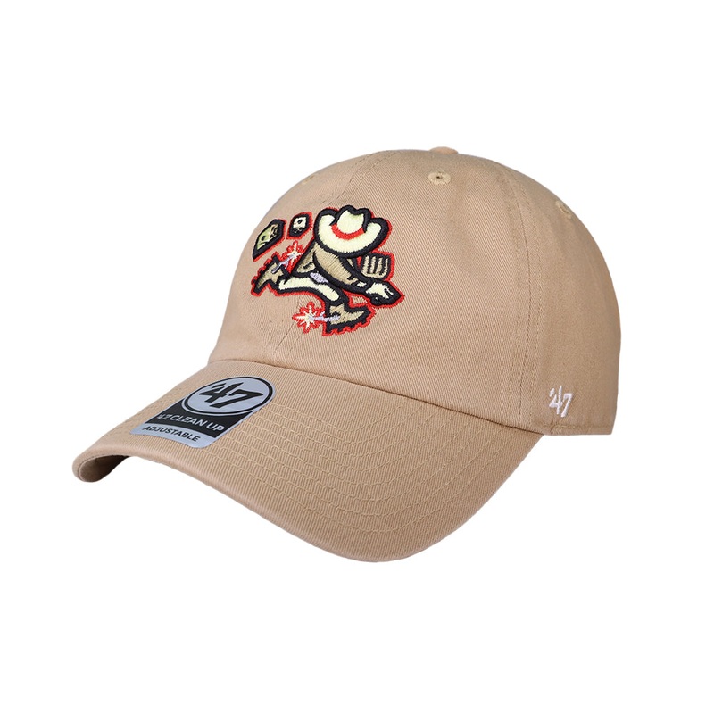 Las Vegas Gamblers ’47 Brand Theme Night Collection Gambler Khaki Clean Up Strapback Hat
