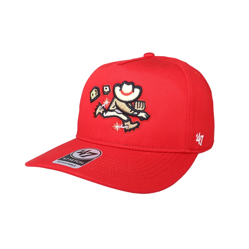 Las Vegas Gamblers ’47 Brand Theme Night Collection Gambler Red Hitch Snapback Hat
