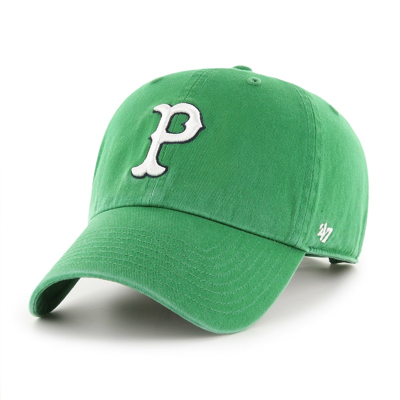 Worcester Red Sox ’47 Green Plain P Pawtucket Clean Up