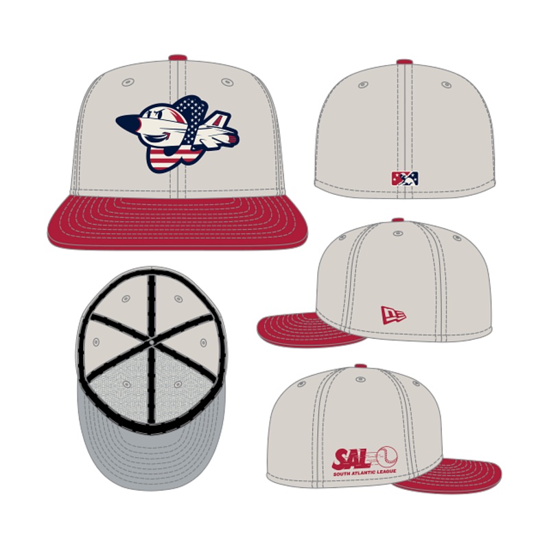 Aberdeen IronBirds – 2024 4th of July New Era 59FIFTY Fitted Cap