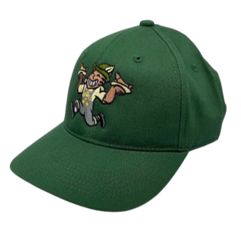 Dark Green Brats Twill Youth Adjustable Hat