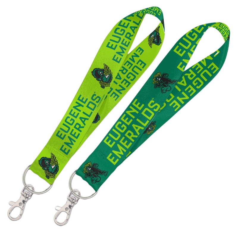 Eugene Emeralds WinCraft Keystrap Lanyard