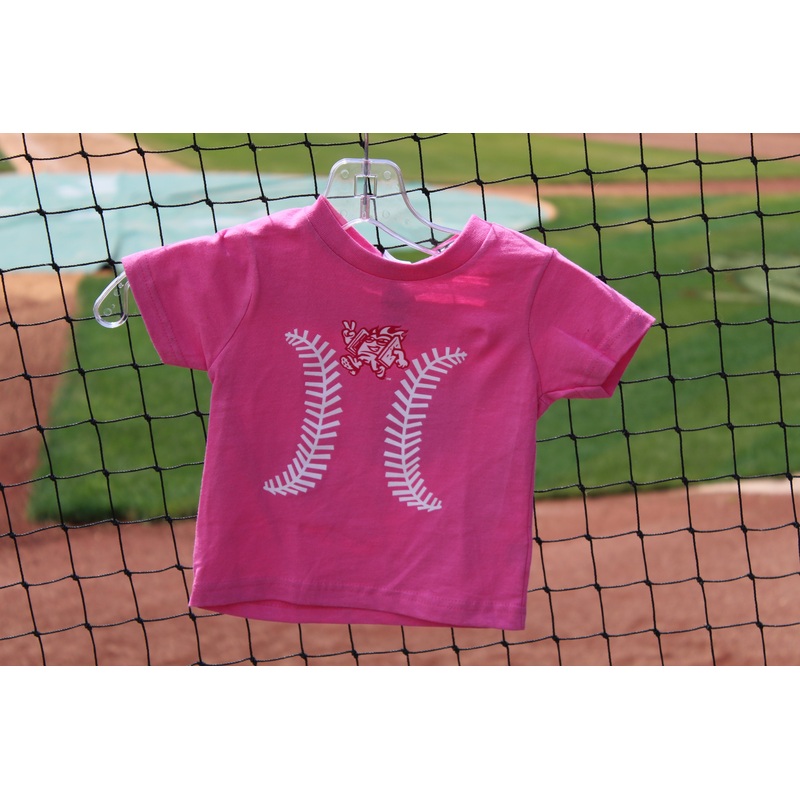 Toasty Pink & White Toddler Tee