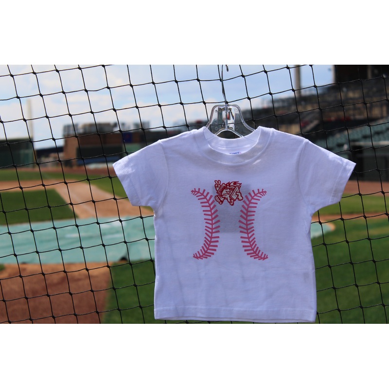 Toasty White & Pink Toddler Tee
