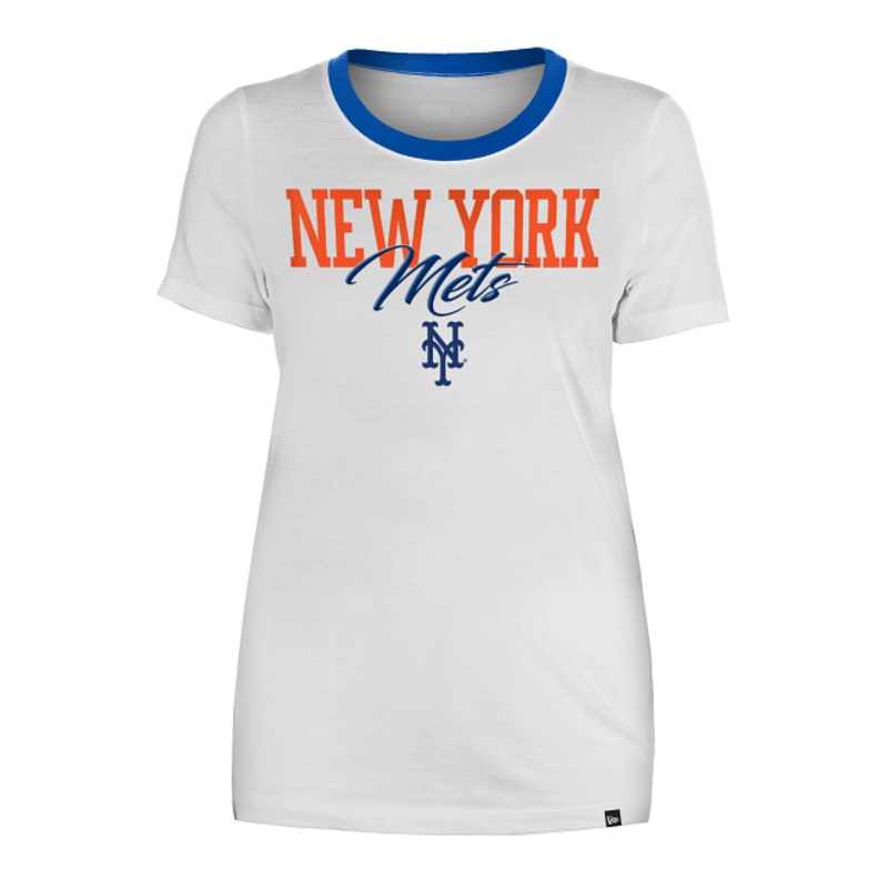 BRP NY Mets Women’s White S/S T-Shirt