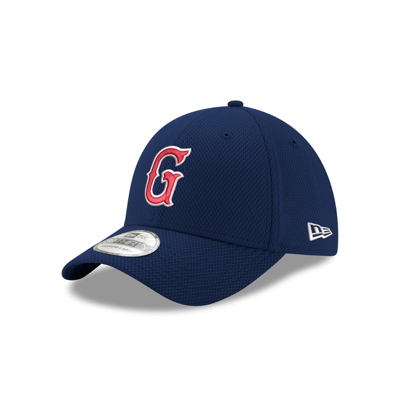 Greenville Drive New Era Navy 39THIRTY G Logo Hat