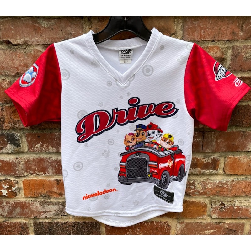 Greenville Drive OT Sport Paw Patrol Youth Jersey