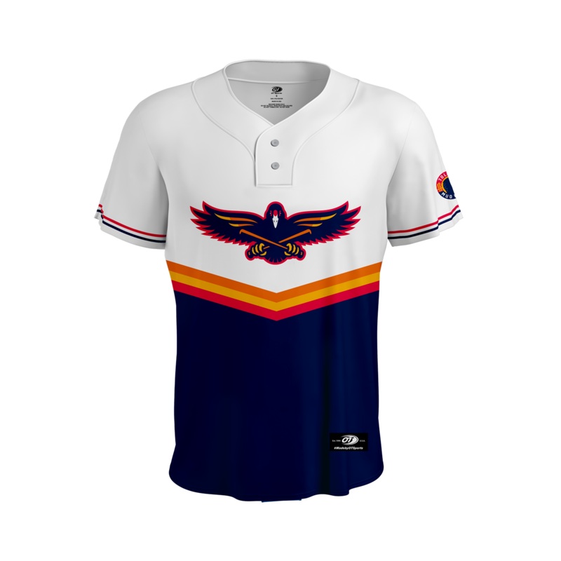 Toledo Mud Hens Real Bird 2-Button Fashion Jersey