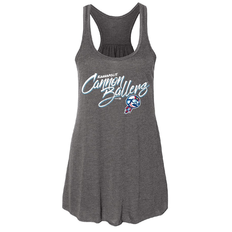 Women’s Grey Cut Relaxed Tank