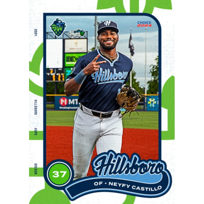2024 Hillsboro Hops Team Card Set