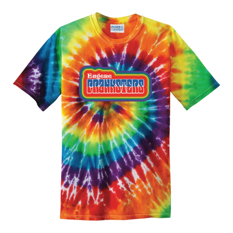 Eugene Emeralds Pranksters Rainbow Tie-Dye T-Shirt