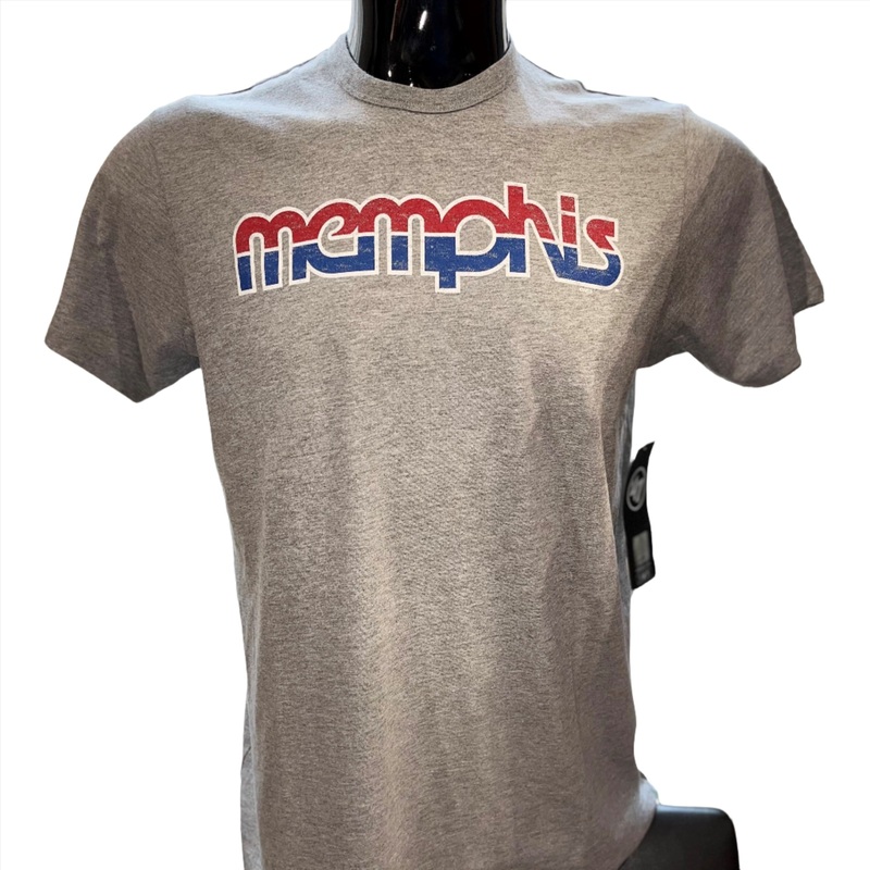 Memphis Redbirds 47′ Brand Hang Back Memphis Wordmark Tee