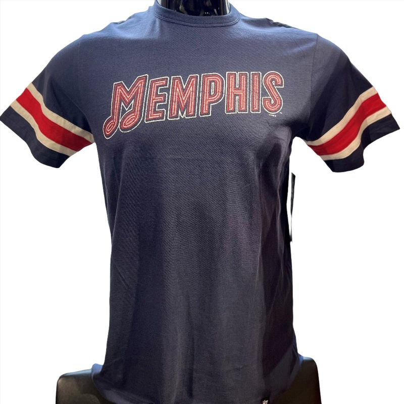Memphis Redbirds 47′ Brand Lewiston Wordmark Tee