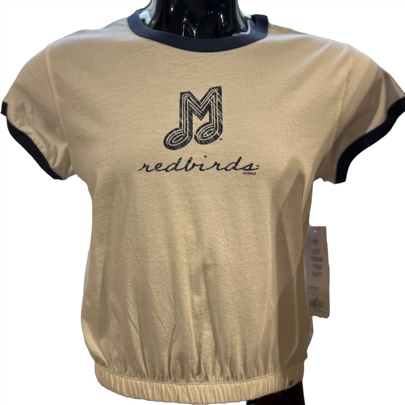Memphis Redbirds Womens 47′ Brand Dainty Bobbie Tee