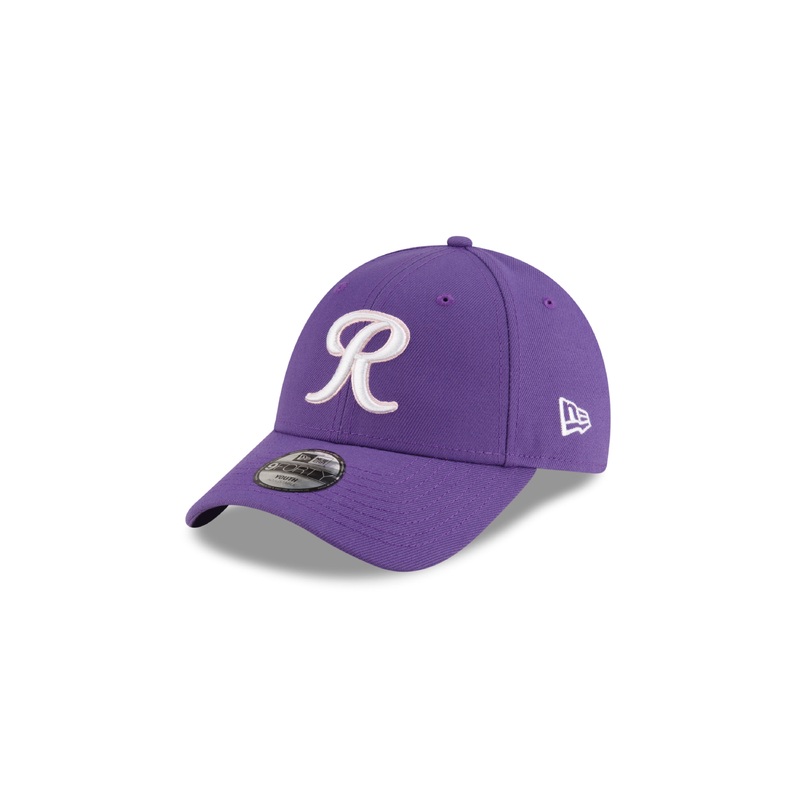 Tacoma Rainiers New Era Kids 9Forty Purple R Cap