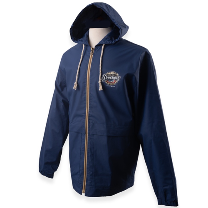 Weatherproof Vintage Rain Jacket with Hood