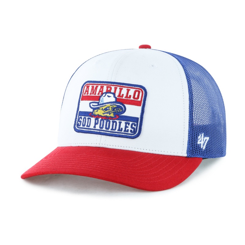 Amarillo Sod Poodles ’47 Tri Game Evoke TRUCKER