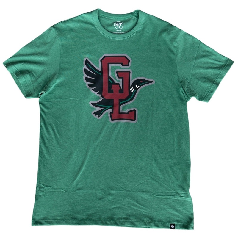 Great Lakes Loons ’47 Orchard Green GL Tee – Mens
