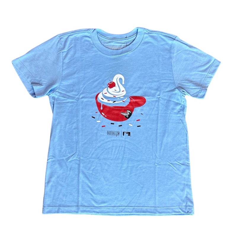 Great Lakes Loons Baseballism Sundae Helmet Tee – Youth