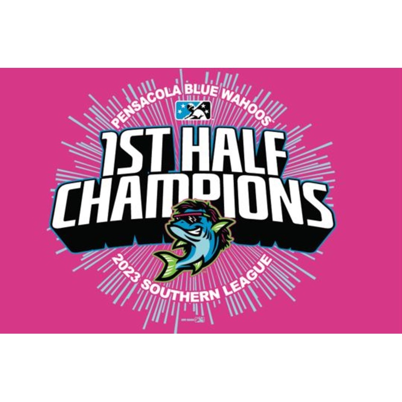 Pensacola Blue Wahoos 1st Half Champions T-Shirts