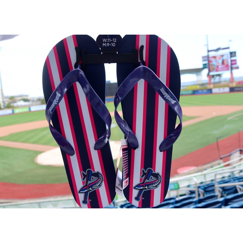 Pensacola Blue Wahoos Flip Flops