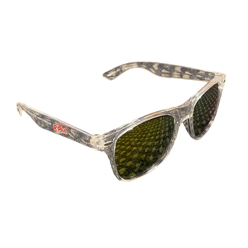 R-Phils Clear Sunglasses with Amber Lenses