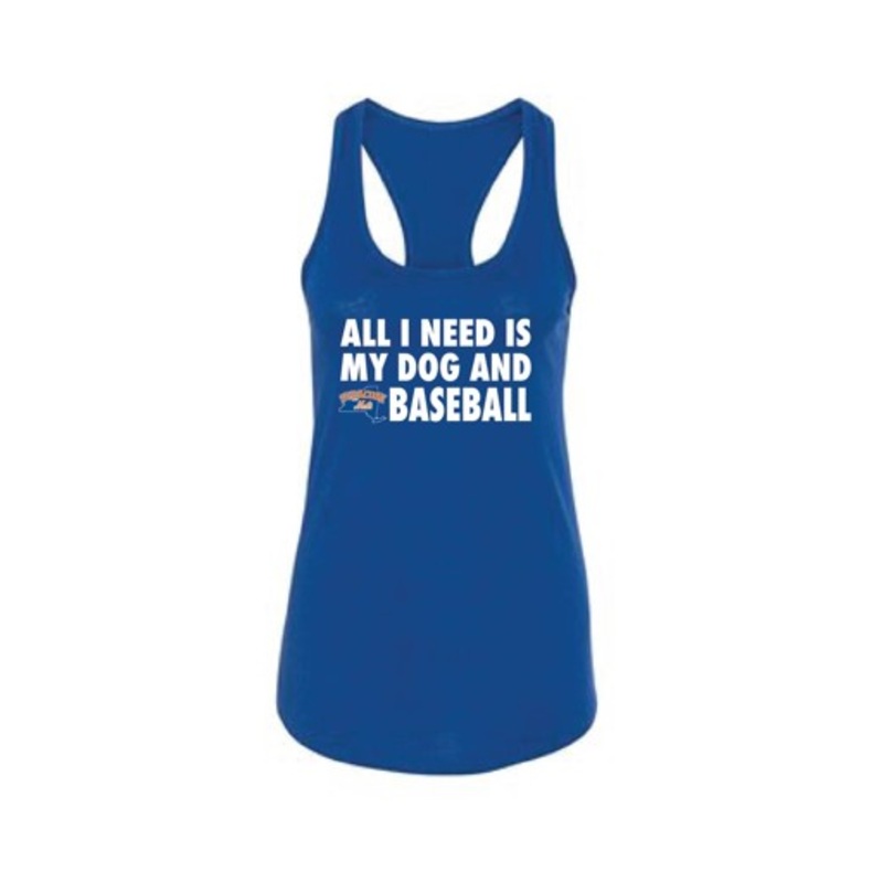 Syracuse Mets OT Sports Royal Ladies Bark in the Park Tank Top