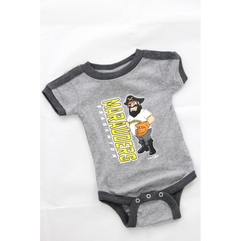 Bradenton Marauders Infant Ringer Onesie