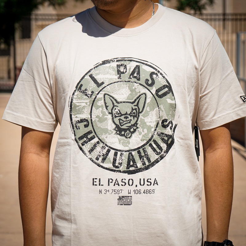 CHIHUAHUAS ARMED FORCES DAY STONE TEE- NEW ERA
