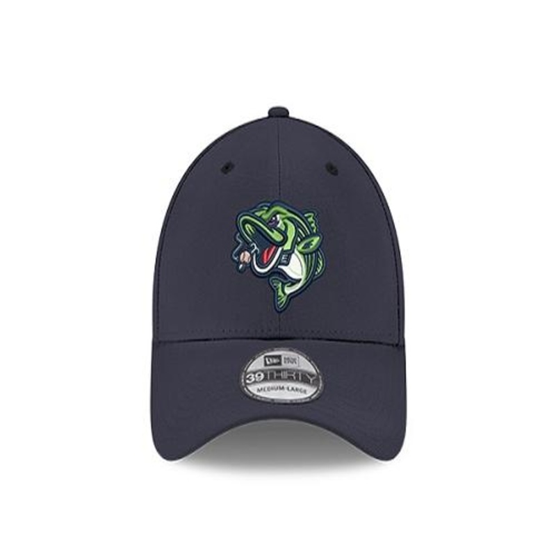 Gwinnett Stripers New Era Home 39Thirty Flex Cap- Navy