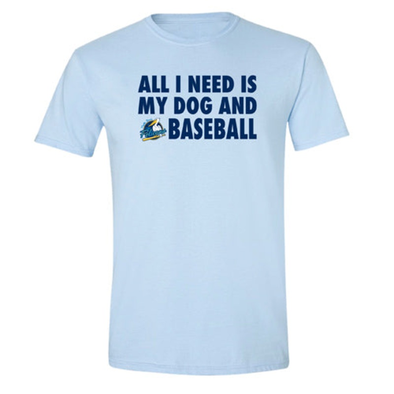 Myrtle Beach Pelicans OT Sports Youth Light Blue Bark in the Park Tee