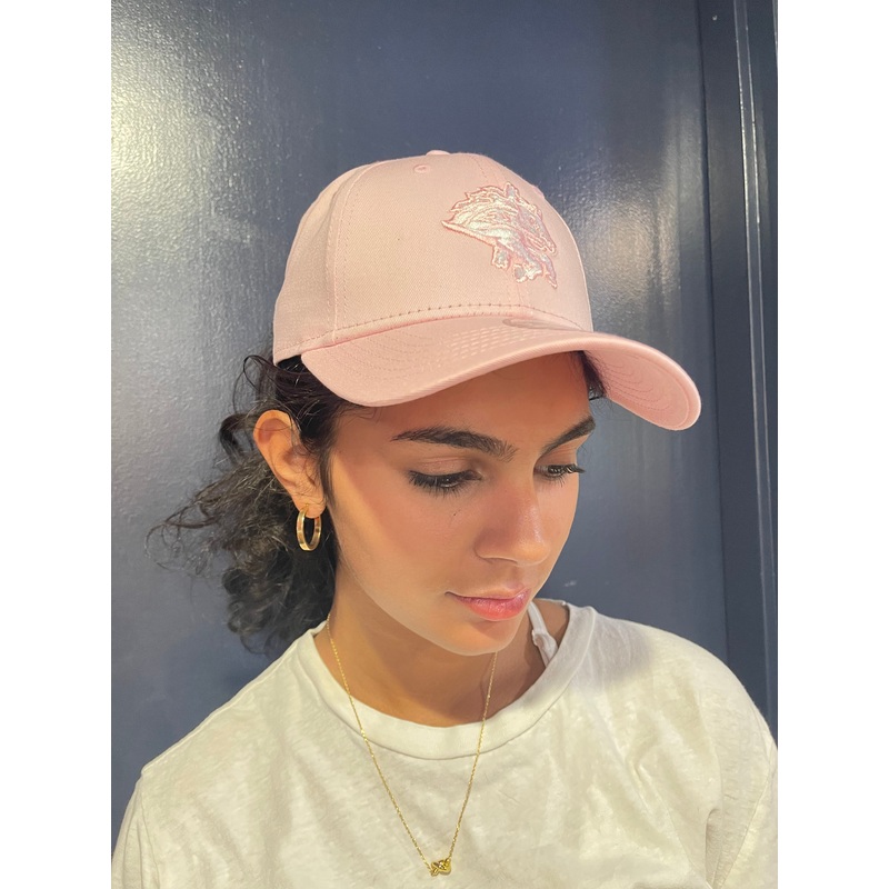 BRP NEW! YOUTH CLASSIC CASUAL PINK HAT BY NEW ERA W/ADJUSTABLE VELCRO CLOSURE