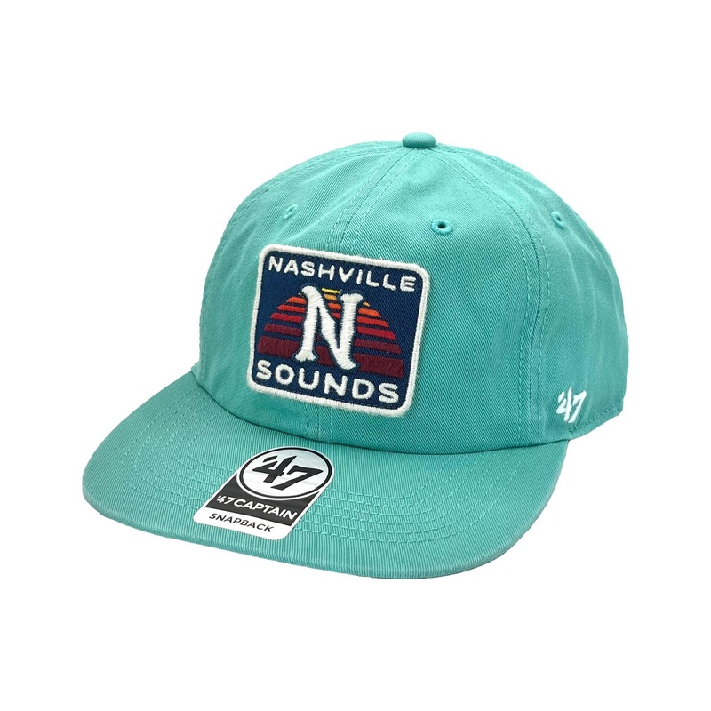 Nashville Sounds ’47 Brand Lagoon Blue Cypress Captain RL Hat