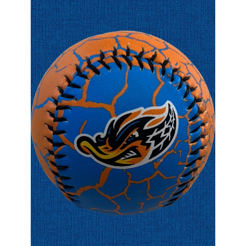 Orange/Blue Cracked Ball