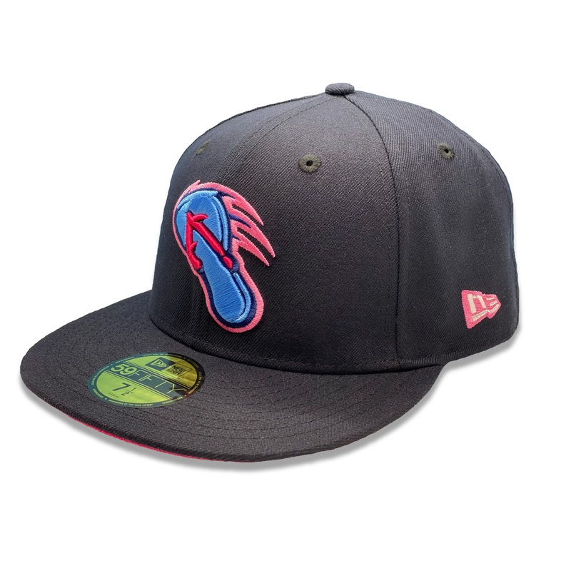 San Antonio Missions Flying Chanclas de San Antonio Navy/Pink 5950 Cap
