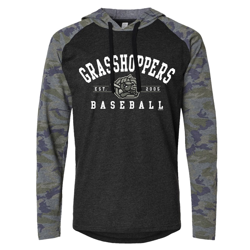 Adult Raglan Items Long Sleeve Hoodie
