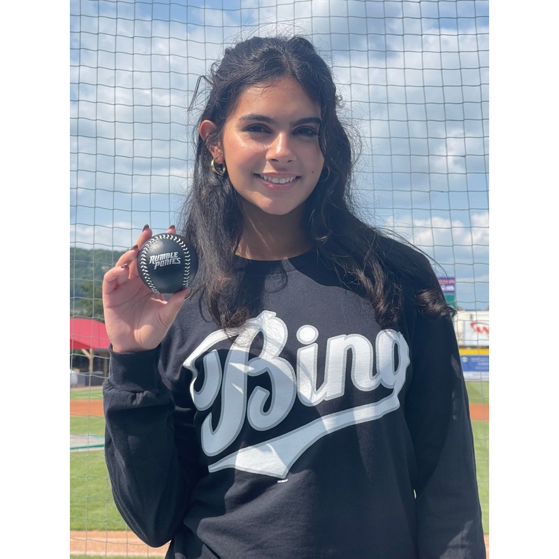 BRP Black Long-Sleeve Iconic “BING” Logo T-Shirt