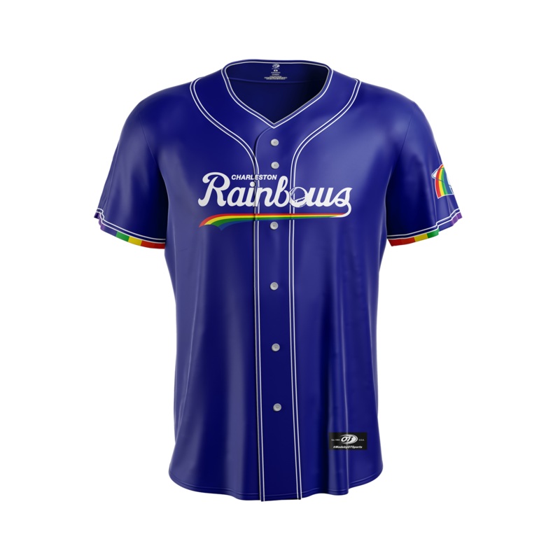 Charleston RiverDogs Rainbows Jersey